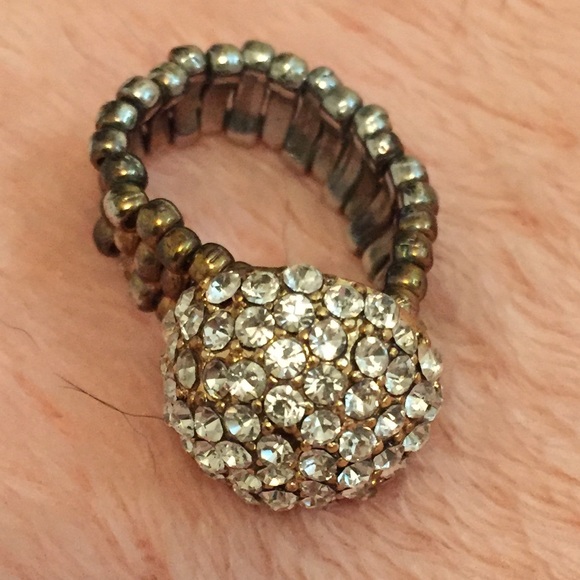 Three One Size Embellished Rings - Picture 5 of 5